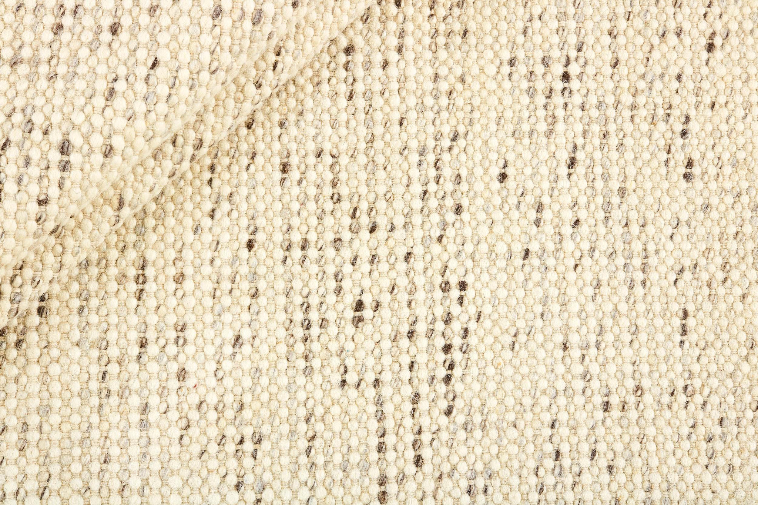 Teppich Nordic Touch 7507, Brown Mix aus Wolle, in Farbe/n Creme | Homerugs - Detailsicht (3)