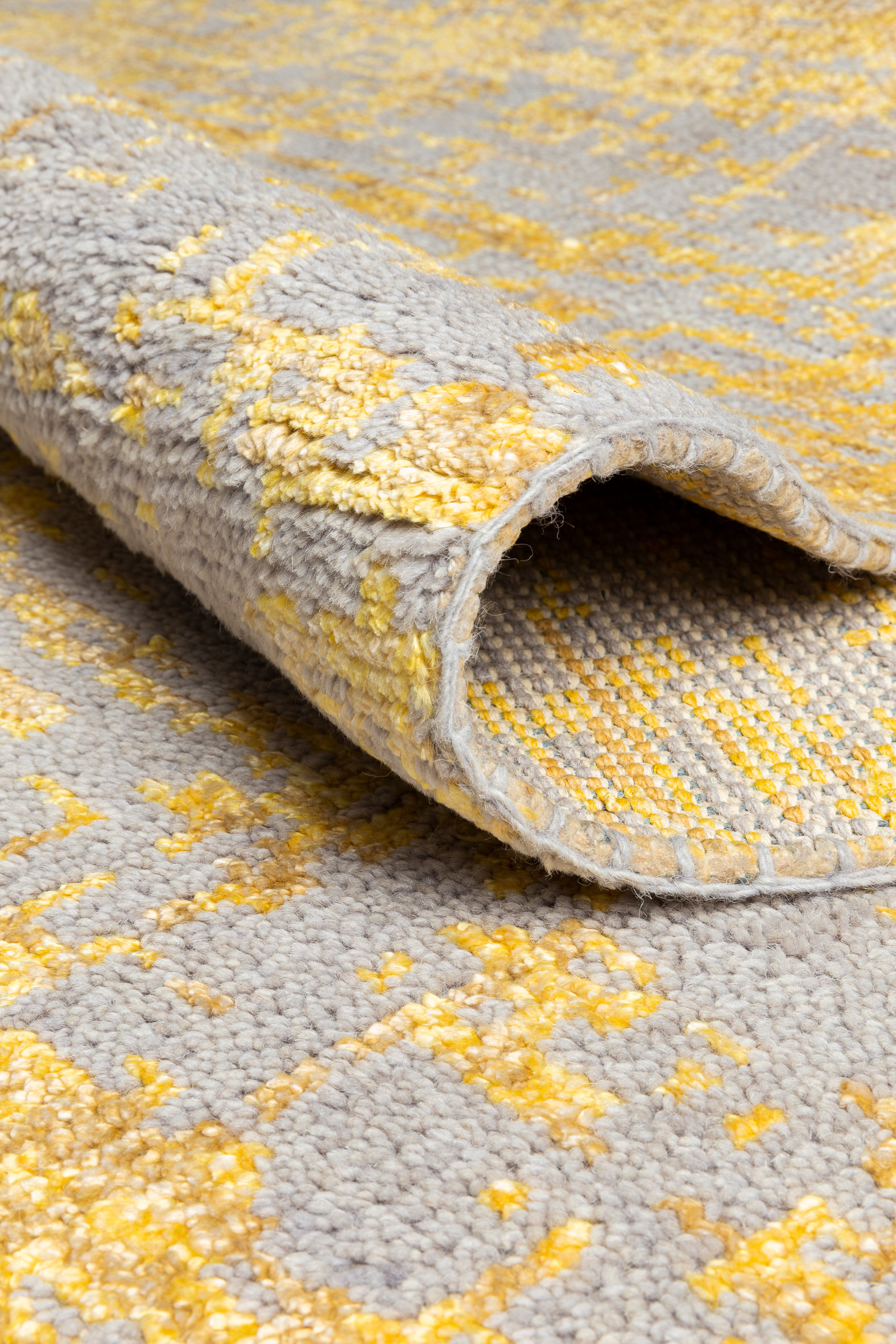 Ligne Pure Vintage-Teppich Reflect Yellow | Homerugs - Dein TEPPICH-Onlineshop | 07 view