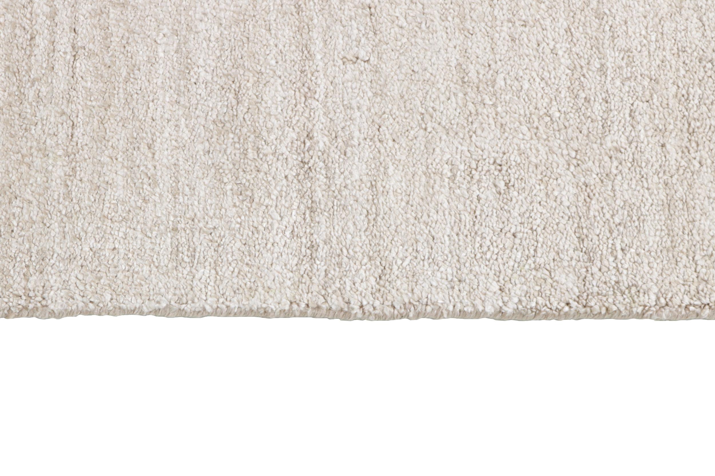 Rug Plain Dust Robusto, Ivory, Viskose | Homerugs - Detail View (4)