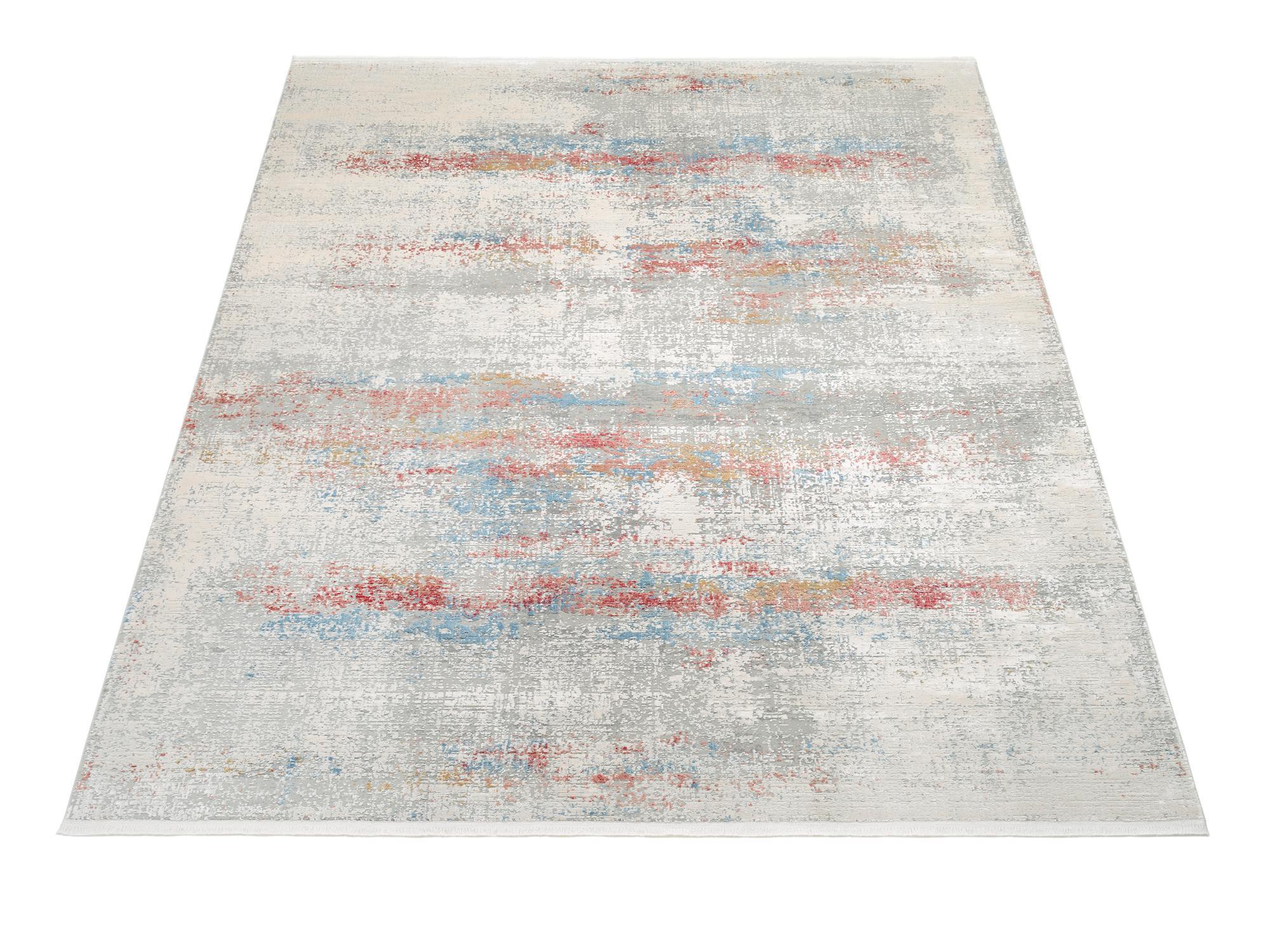 Schlafzimmer Teppich Illumination Lenor Multicolor aus 70% Viskose, 30% Polyacryl, in der Farbe Multicolor | Homerugs - Detailsicht (4)