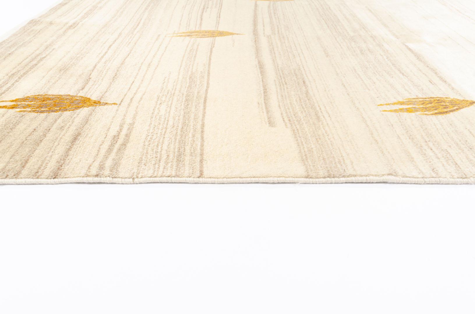 Teppich Gabbeh Teppich - Beige aus 100% Wolle, in der Farbe Beige | Homerugs - Detailsicht (4)