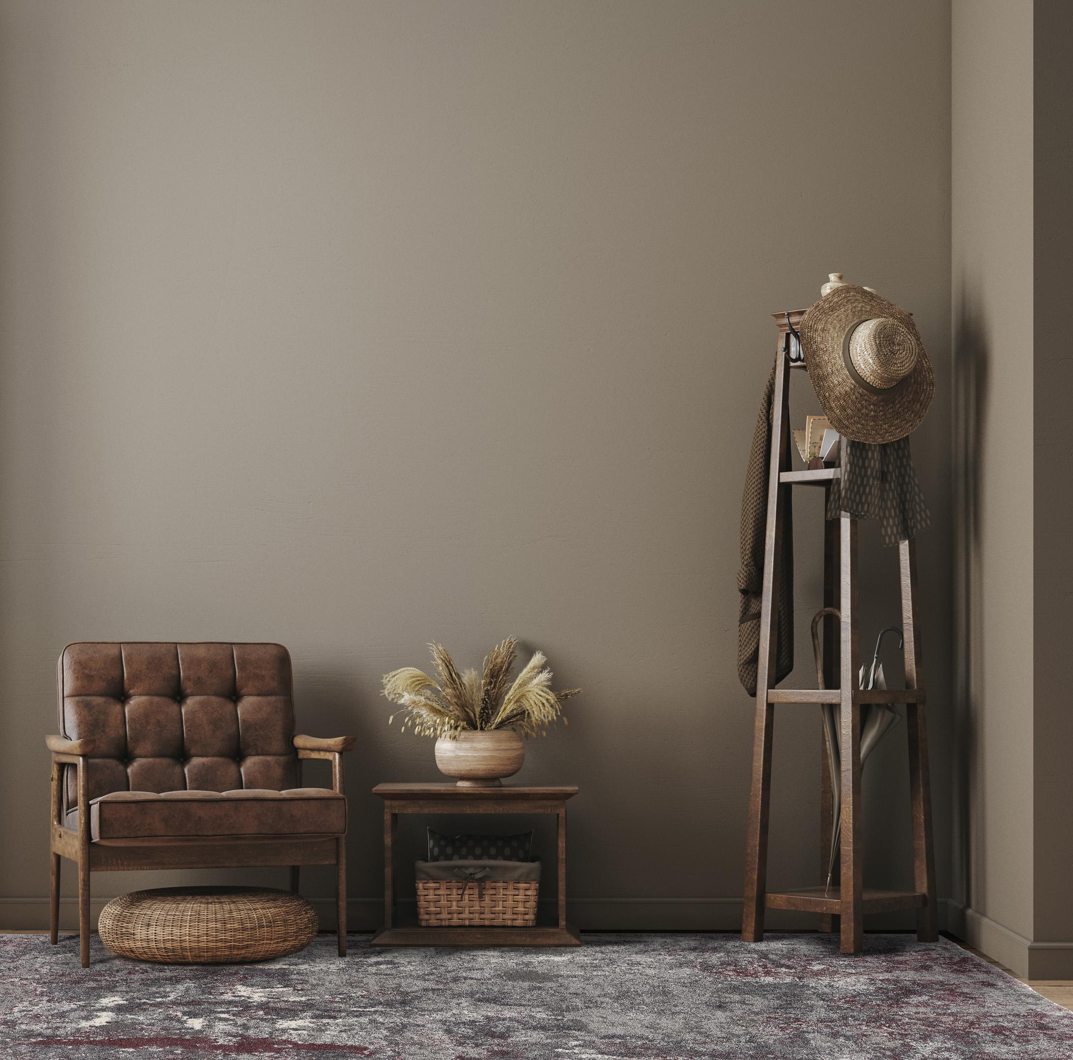 Rug Expression Aubergine-Beige, 75% Polypropylene, 25% Polyester, in colour Eggplant Beige | Homerugs - Detail View (9)