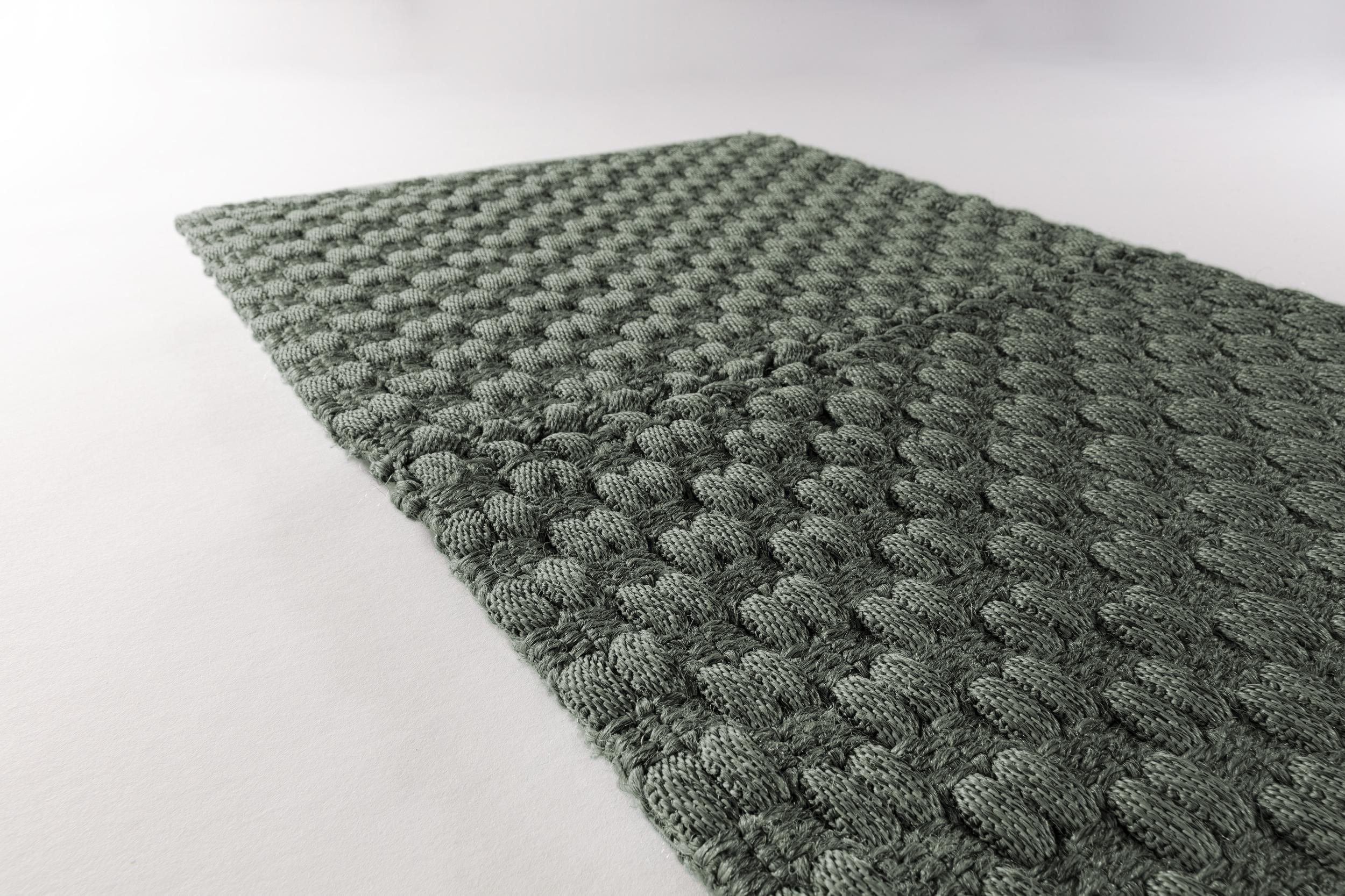 Outdoor Teppich Pebble Beach Mint aus 100% Polypropylen, in der Farbe Mint | Homerugs - Detailsicht (4)