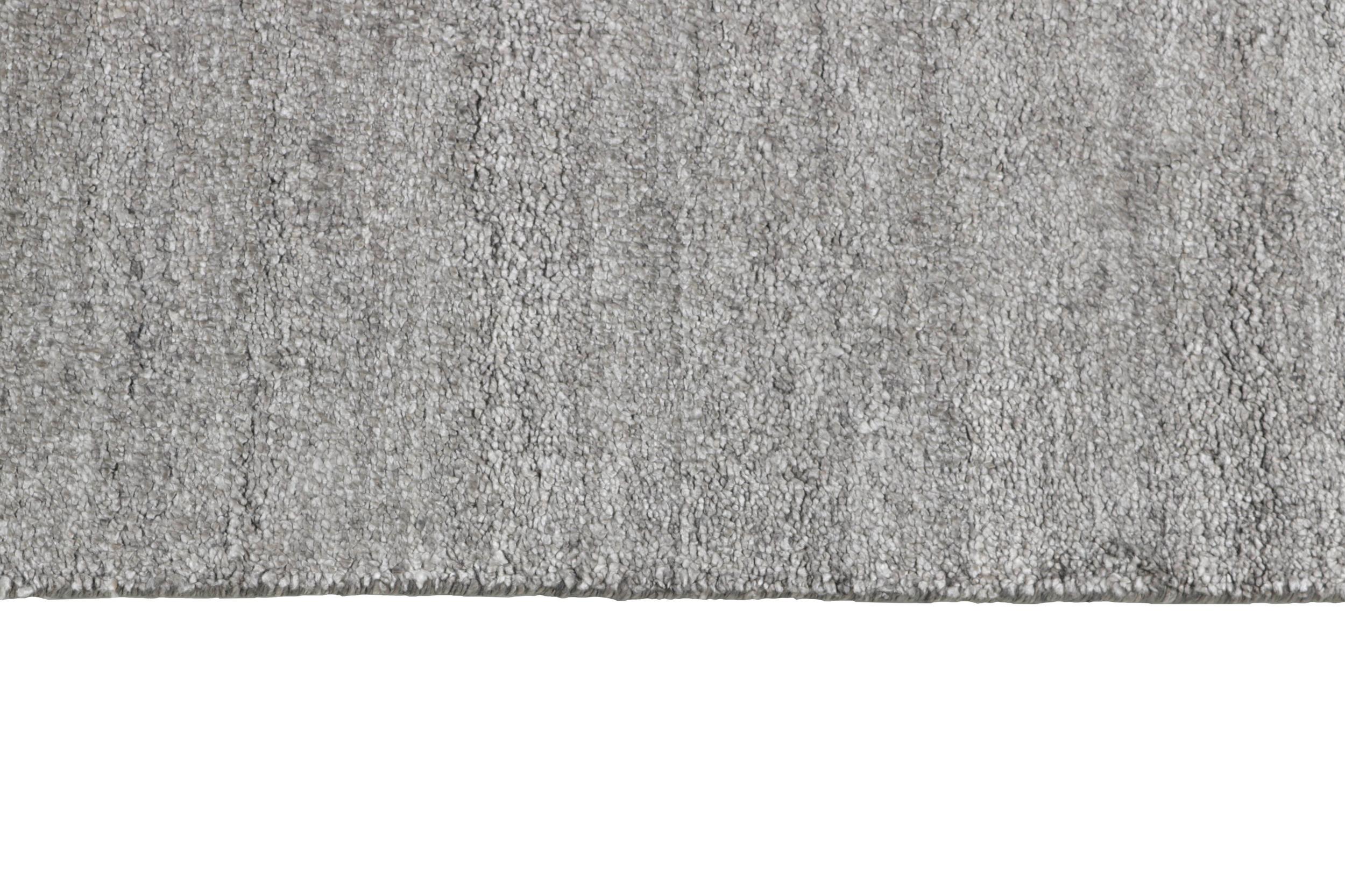 Rug Plain Dust Robusto, Steel, Viskose | Homerugs - Detail View (4)