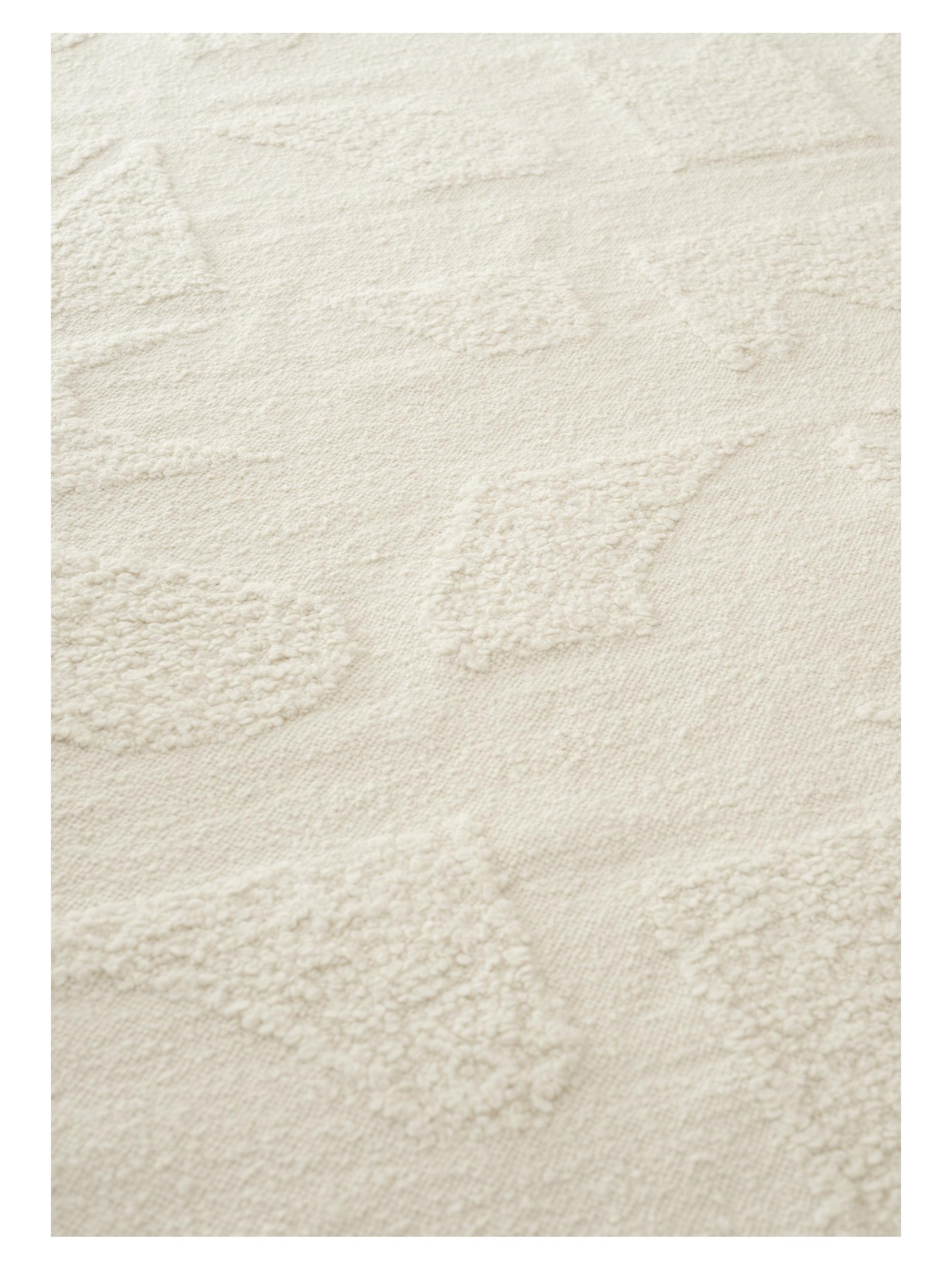 Wohnzimmer Teppich Polar Angels White aus 100% PET, in der Farbe White | Homerugs - Detailsicht (7)
