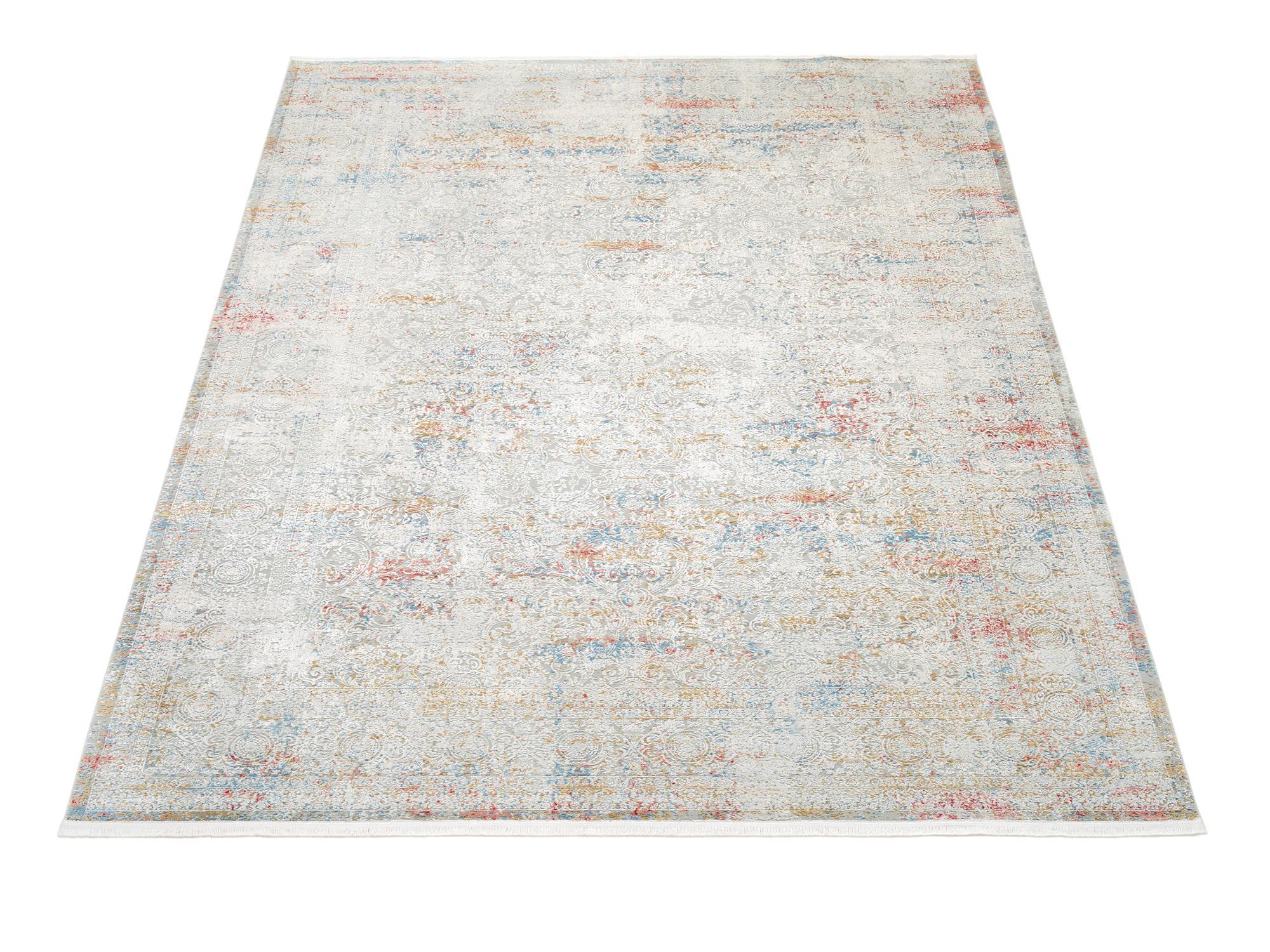 Wohnzimmer Teppich Illumination Zara Multicolor aus 70% Viskose, 30% Polyacryl, in der Farbe Multicolor | Homerugs - Detailsicht (6)