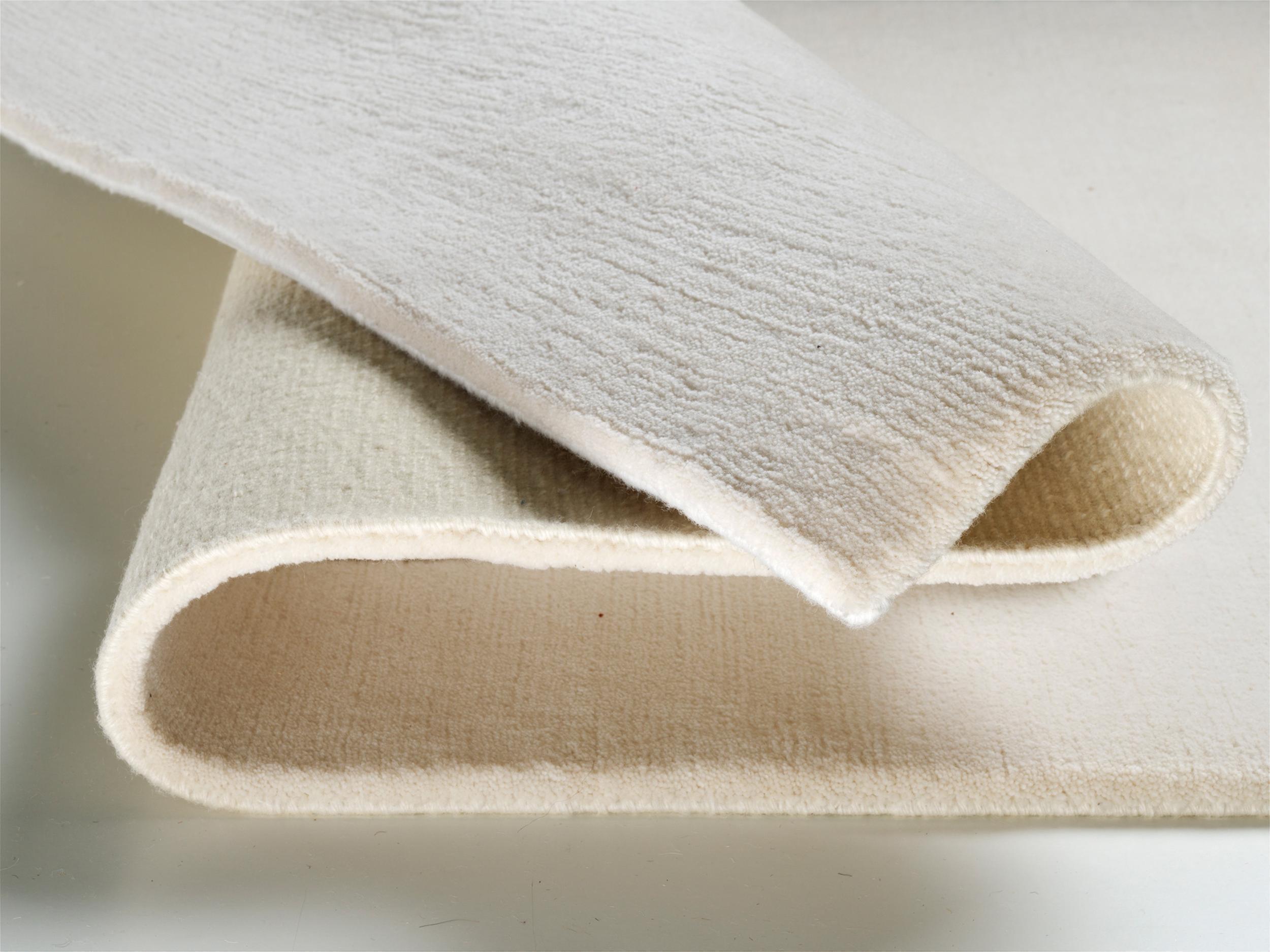 Wool rug Phokara Uni Snow | Homerugs - Your online rug store | 03 view