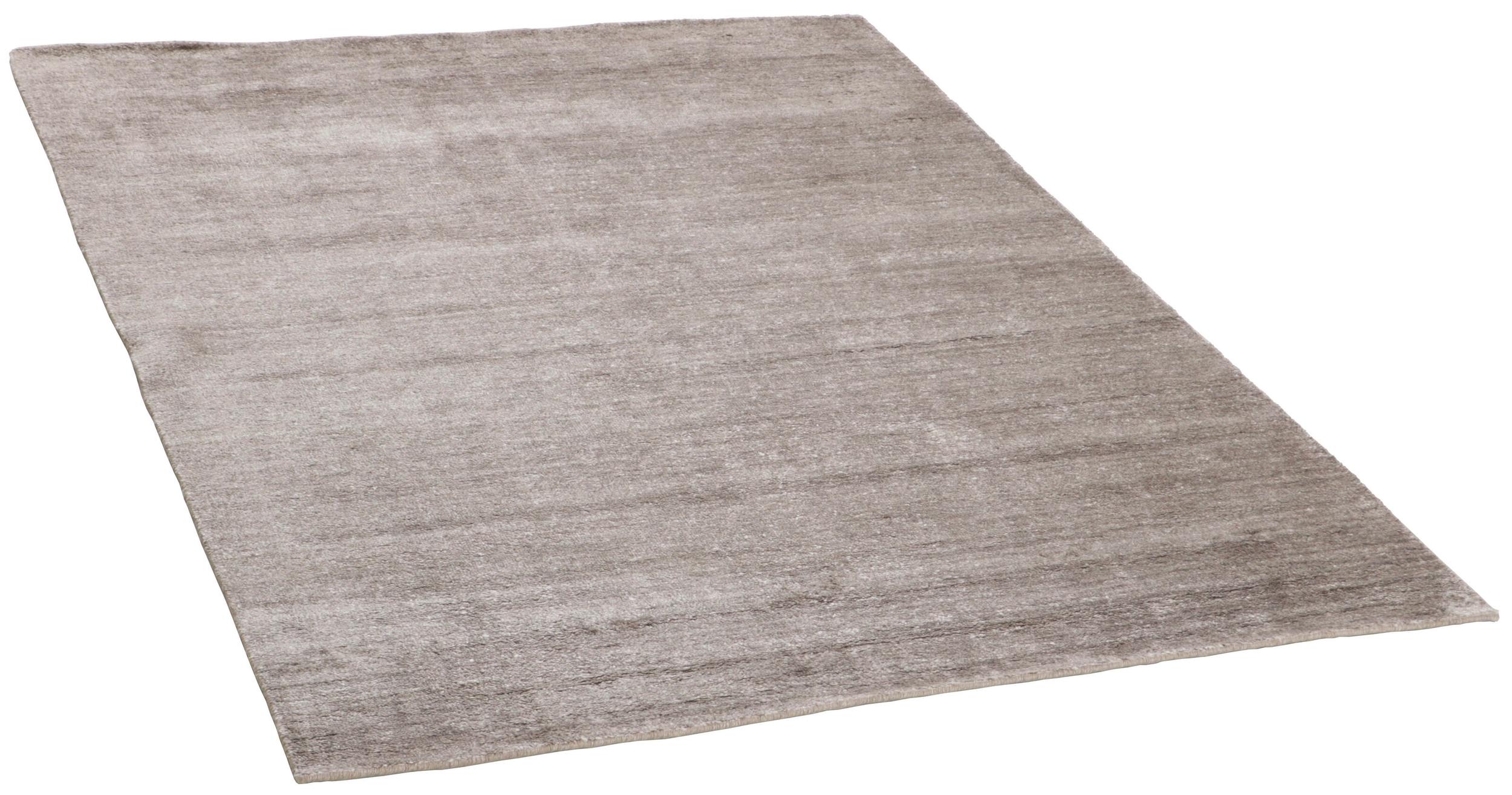 Rug Plain Dust Robusto, Grey, Viskose | Homerugs - Detail View (5)