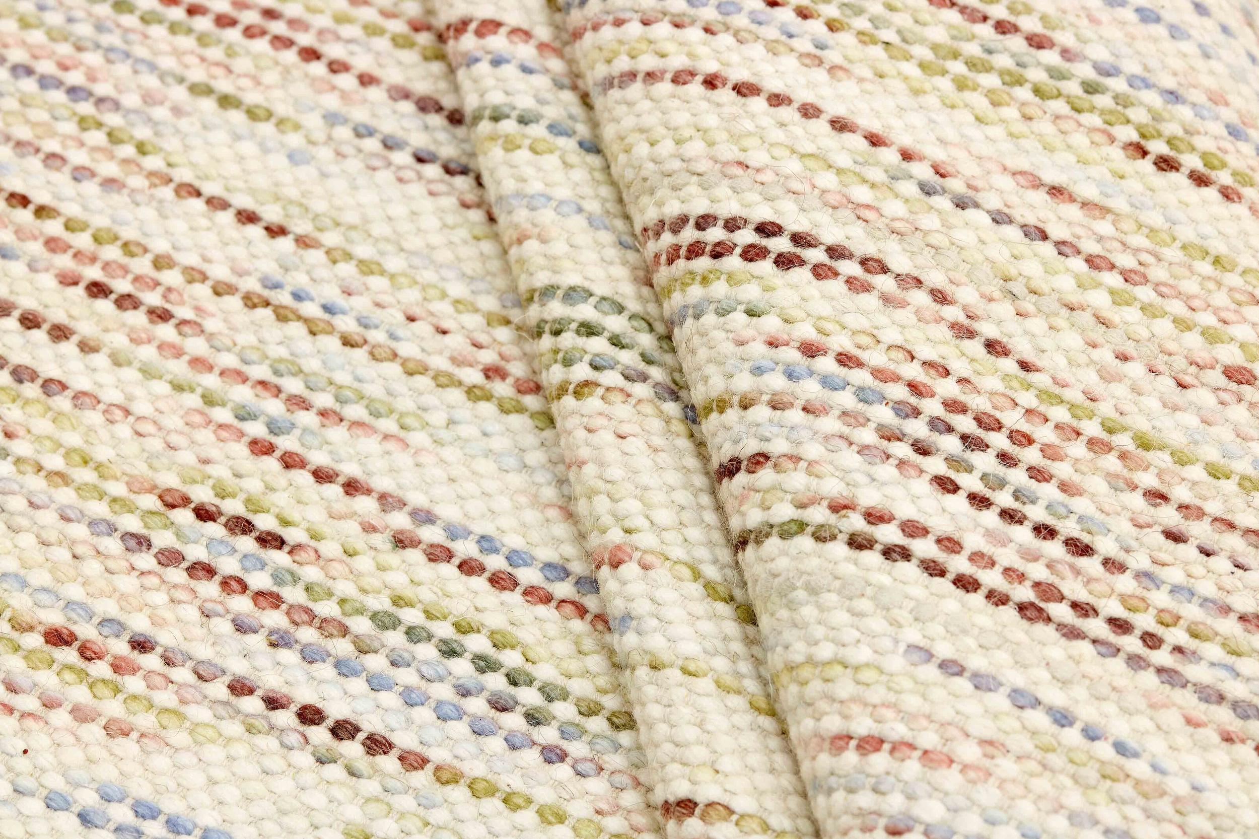 Teppich Nordic Touch 7507, Multi aus Wolle, in Farbe/n Creme | Homerugs - Detailsicht (6)