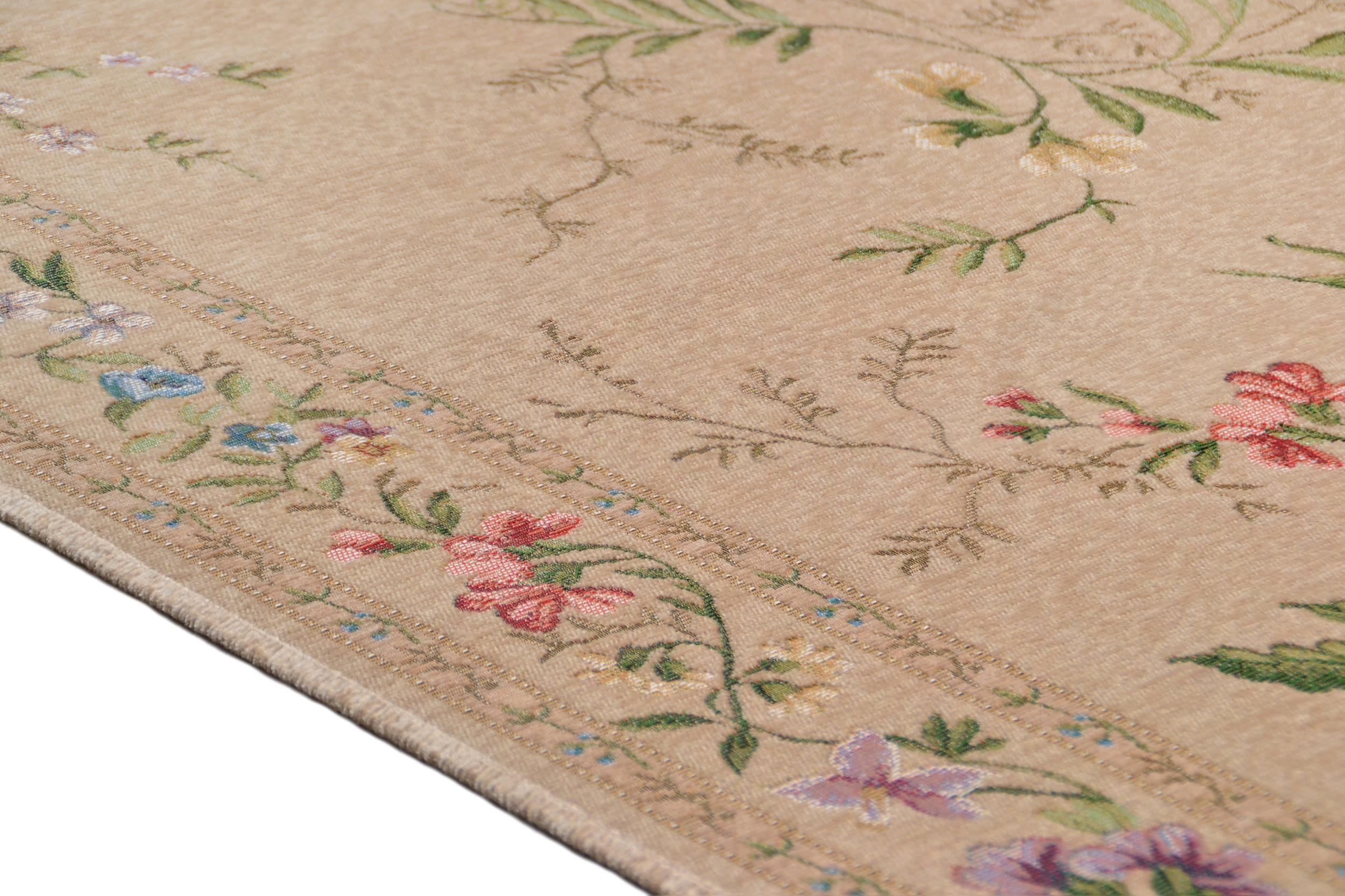 Living room rug Flomi Sagrini 550 Beige, Natural fibre, in colour Beige | Homerugs - Detail View (4)