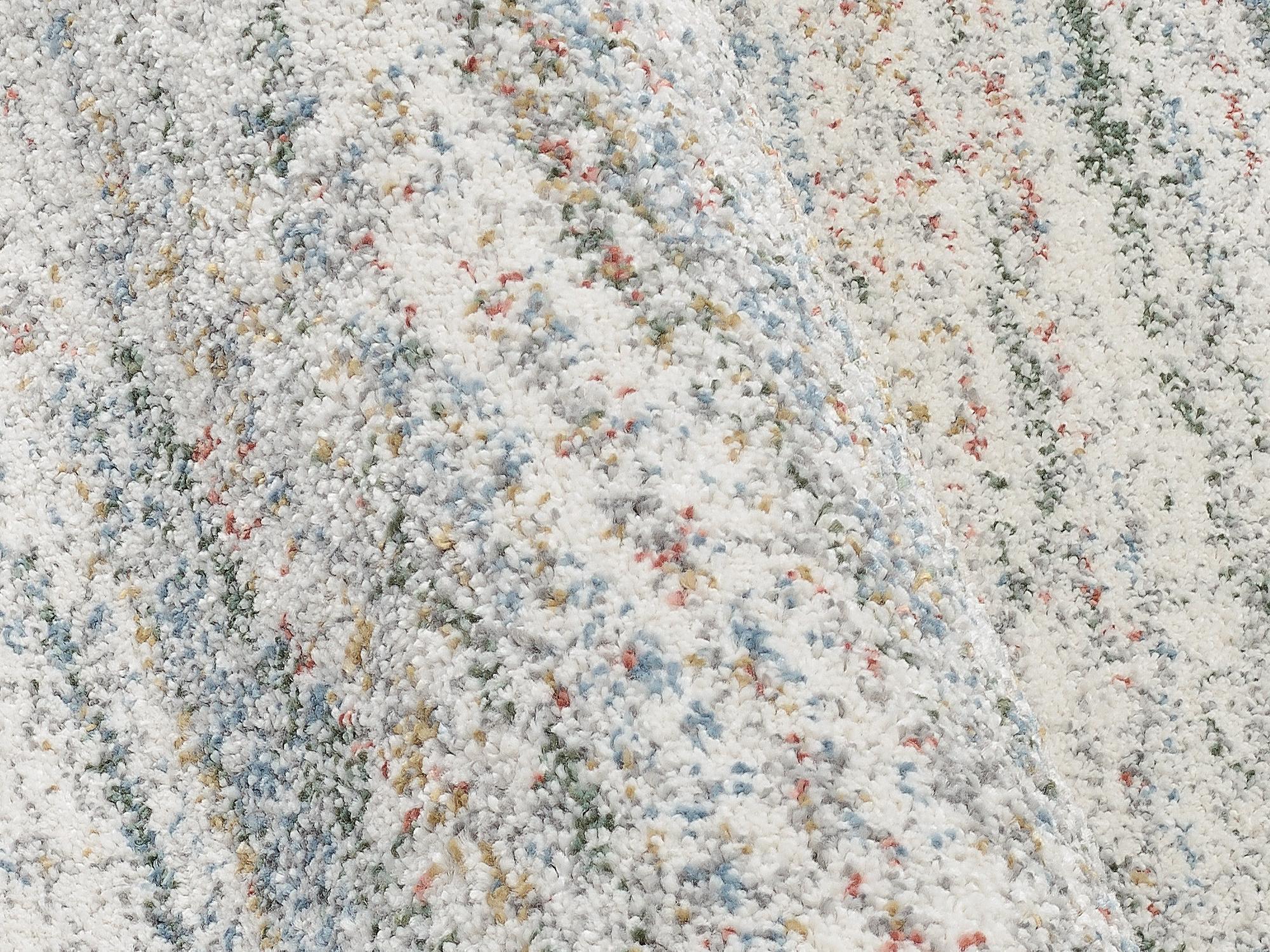 Schlafzimmer Teppich Negris 01 Creme-Multicolor aus 100% Polypropylen, in der Farbe Creme-Multicolor | Homerugs - Detailsicht (4)