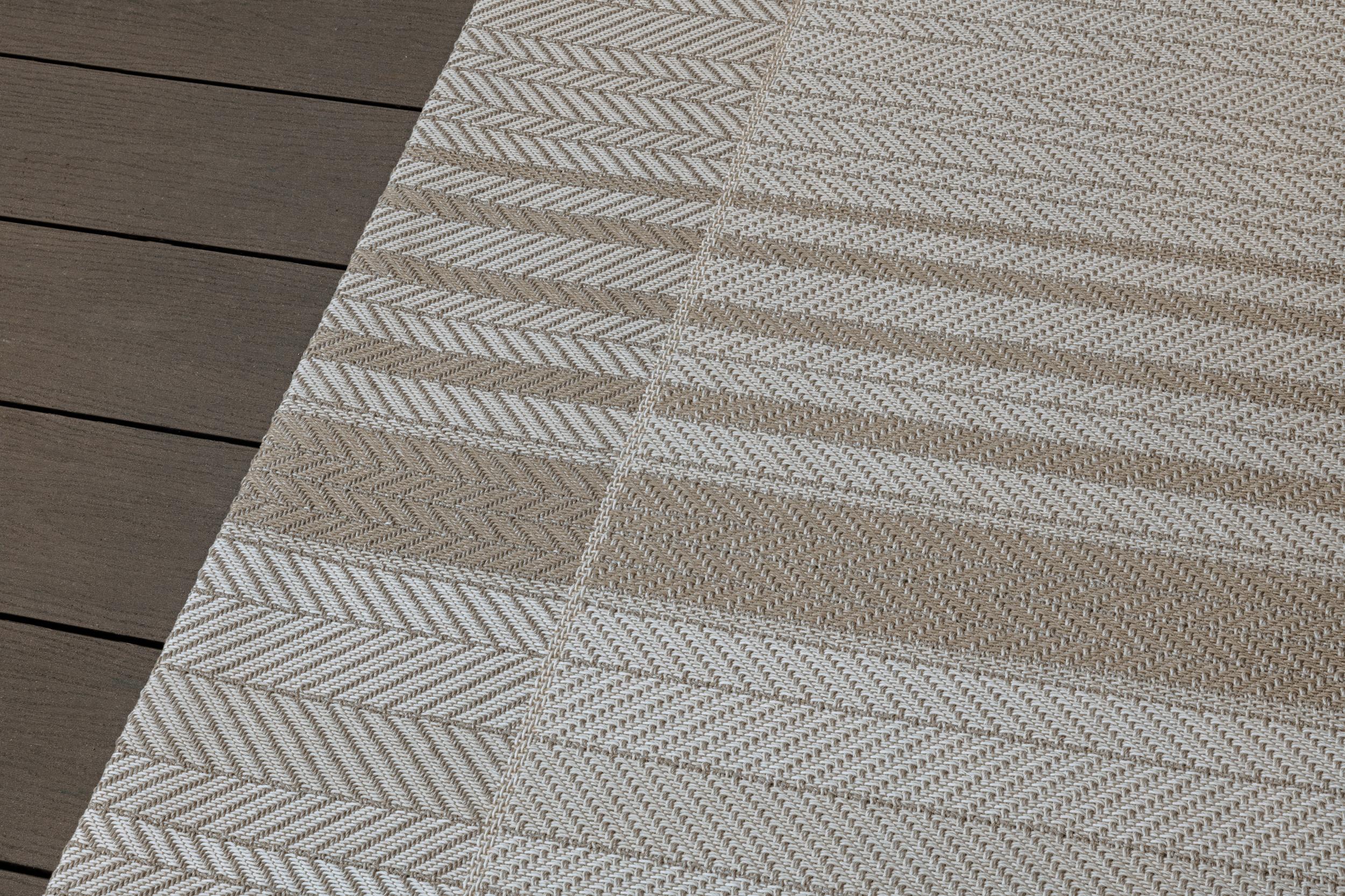 Schlafzimmer Teppich Kurzflor-Teppich Pampelonne Faro aus 77% Polypropylen - 23% Acryl, in der Farbe Faro | Homerugs - Detailsicht (4)