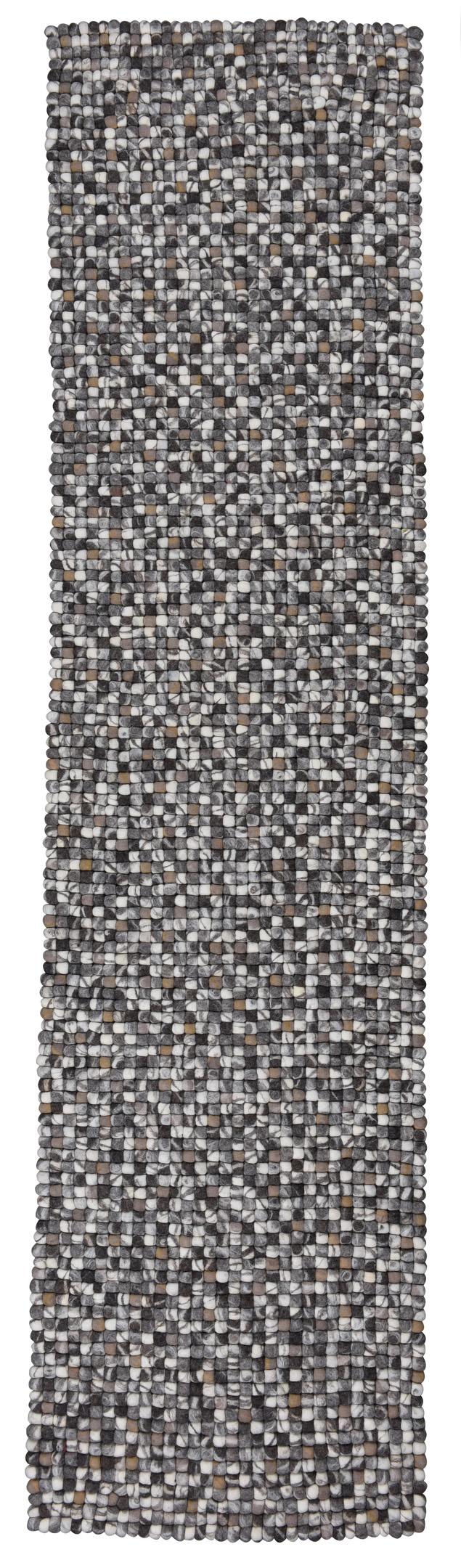 Schlafzimmer Teppich Felty 2.2 Uni 115 Natural/Multi aus 100% Schurwolle, in der Farbe Natural/Multi | Homerugs - Raumansicht