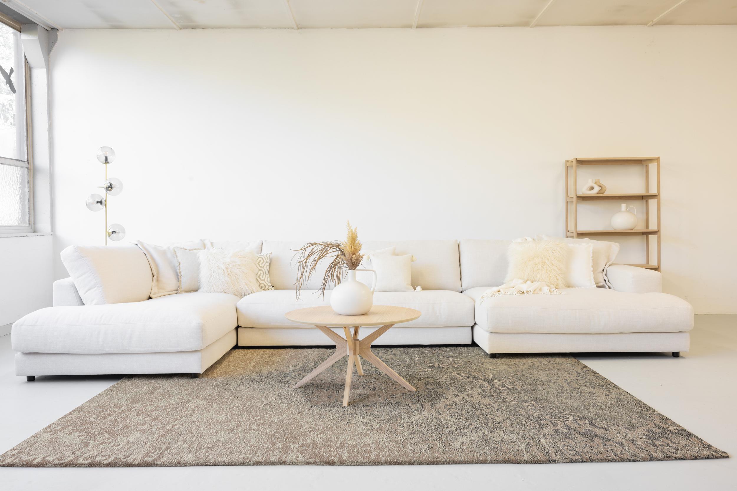 Schlafzimmer Teppich Sintra Duo Grün aus 100% Polypropylen, in der Farbe Grün | Homerugs - Detailsicht (5)