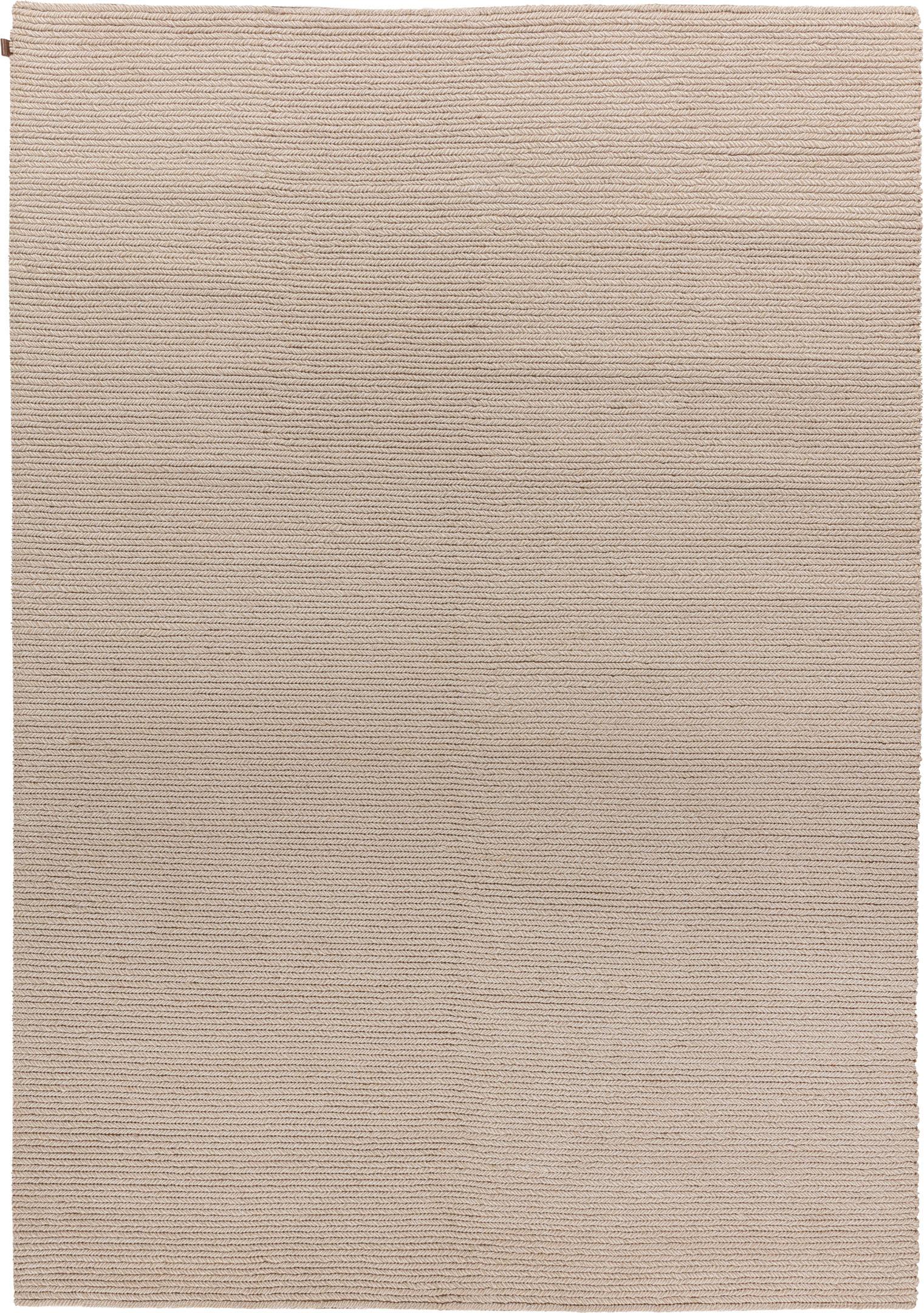 Wohnzimmer Teppich Nautilus Almondine aus 100% Polypropylen, in der Farbe Almondine | Homerugs - Draufsicht