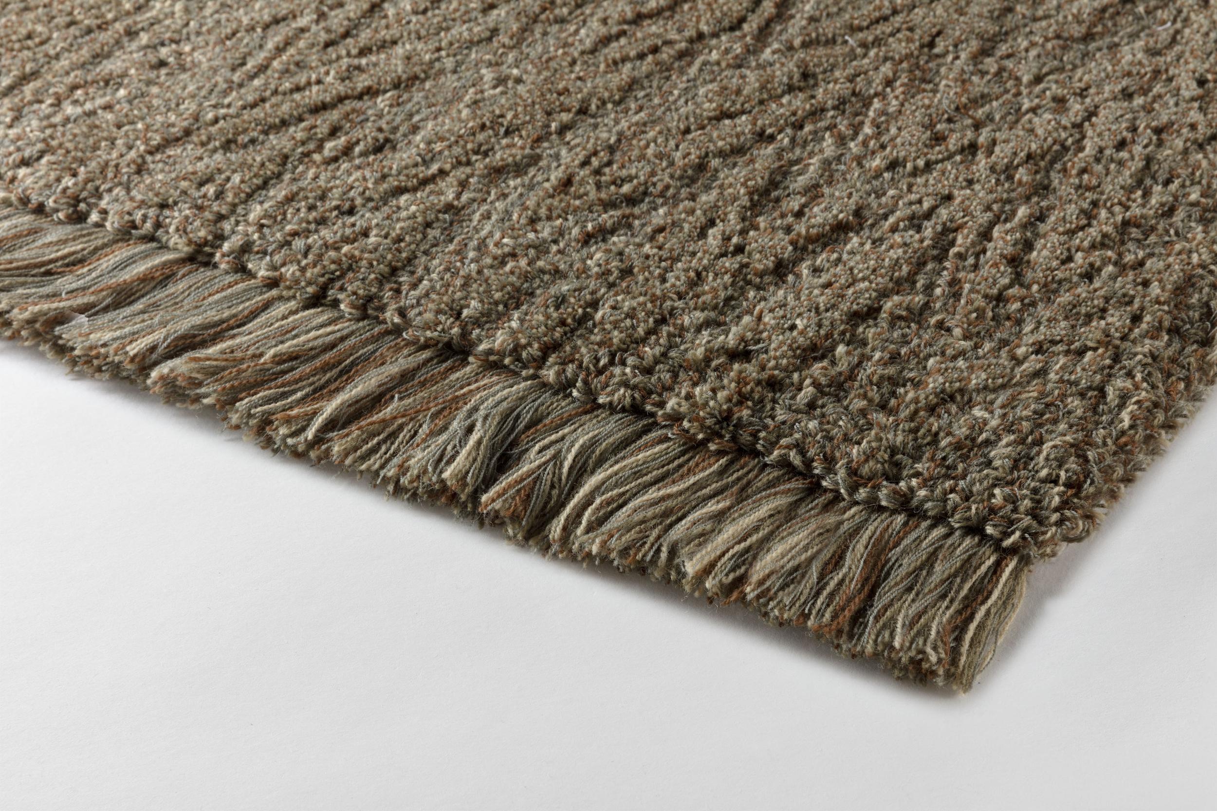 Wohnzimmer Teppich Zumba Highland Secret Garden aus 100% Wolle, in der Farbe Secret Garden | Homerugs - Detailsicht (3)