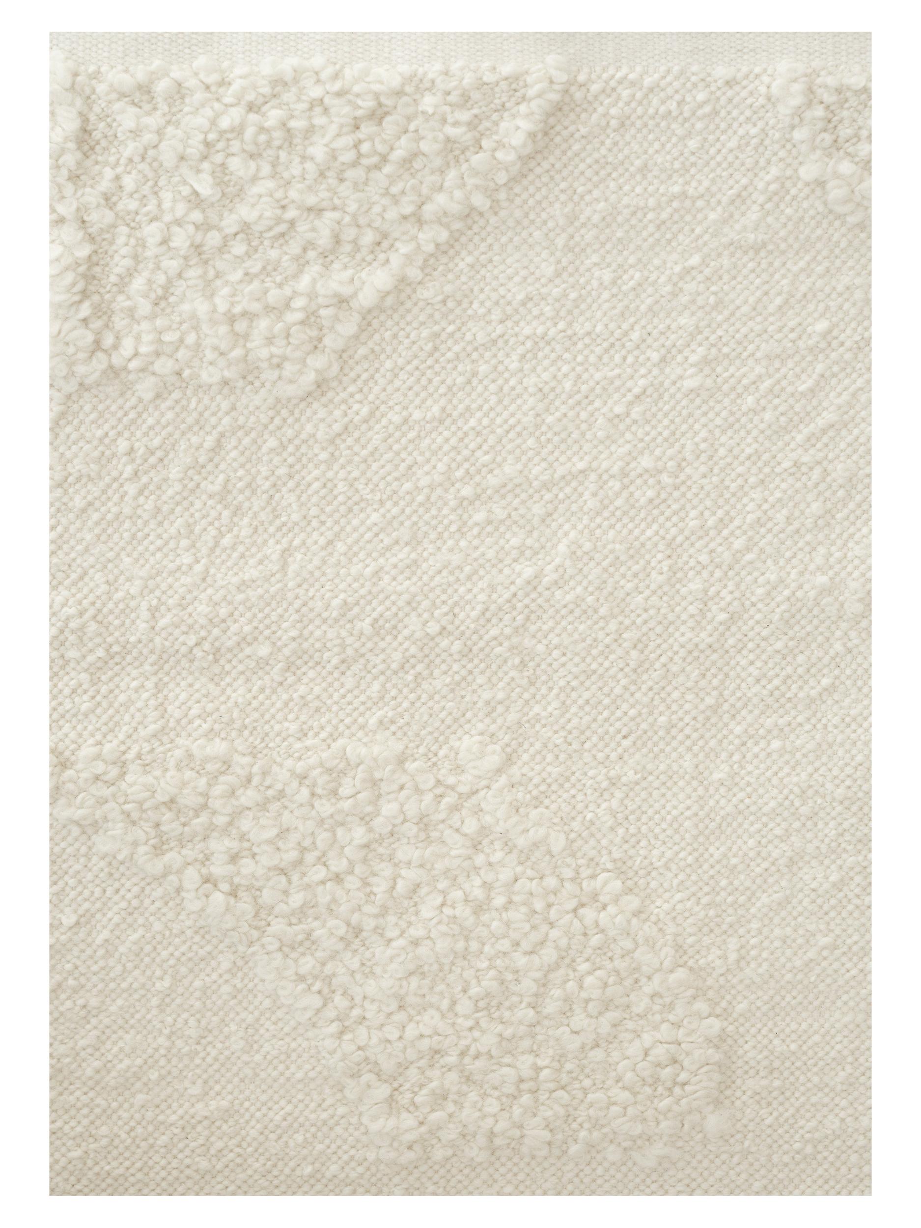 Wohnzimmer Teppich Polar Angels White aus 100% PET, in der Farbe White | Homerugs - Detailsicht (8)