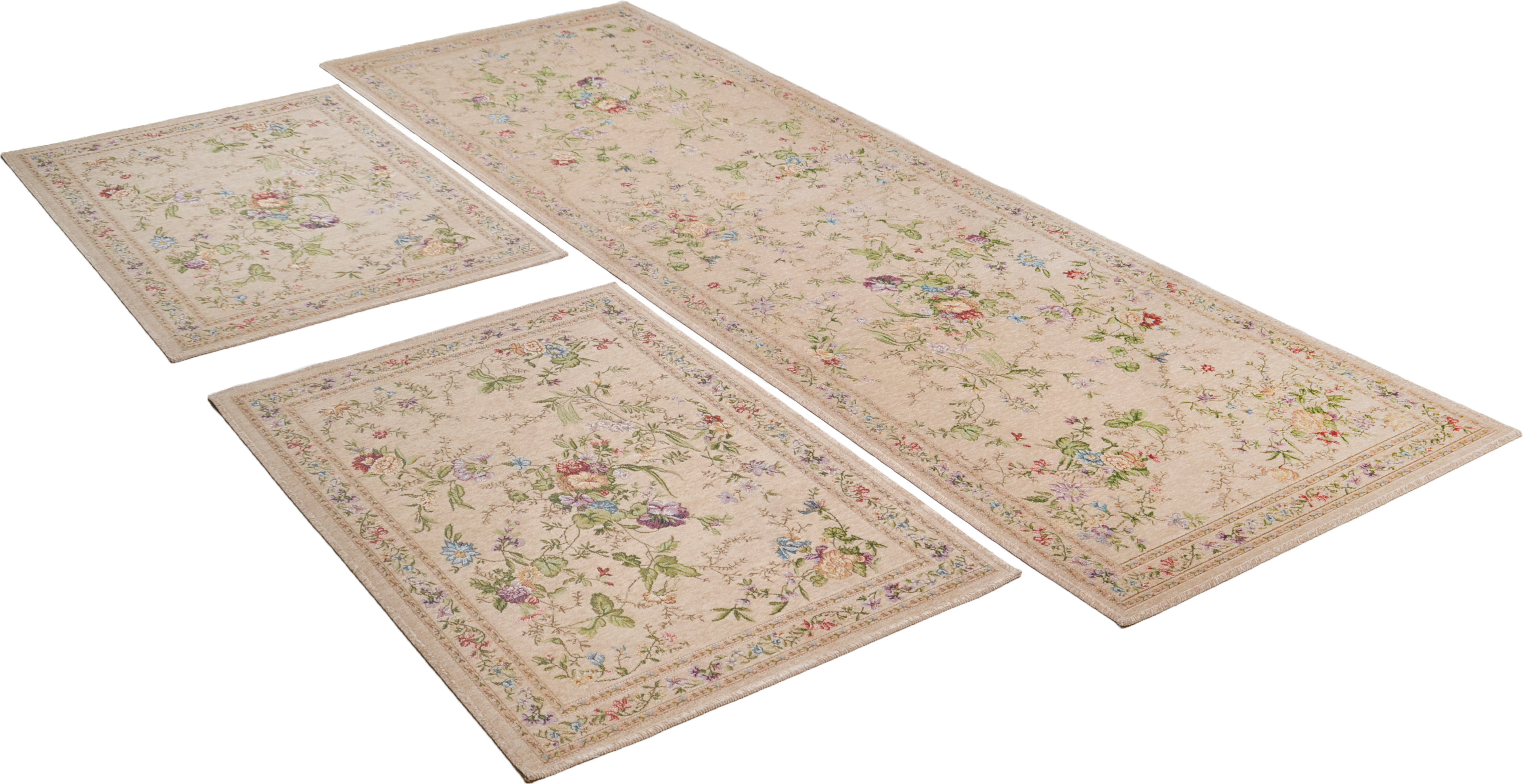 Designer rug Flomi Sagrini 550 Beige | Homerugs - Your online rug store | 03 view