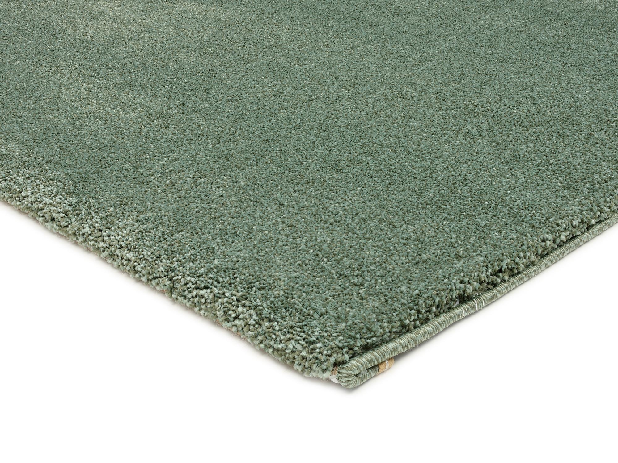 Rug Negris 08 Grün, 100% Polypropylene, in colour Green | Homerugs - Detail View (3)