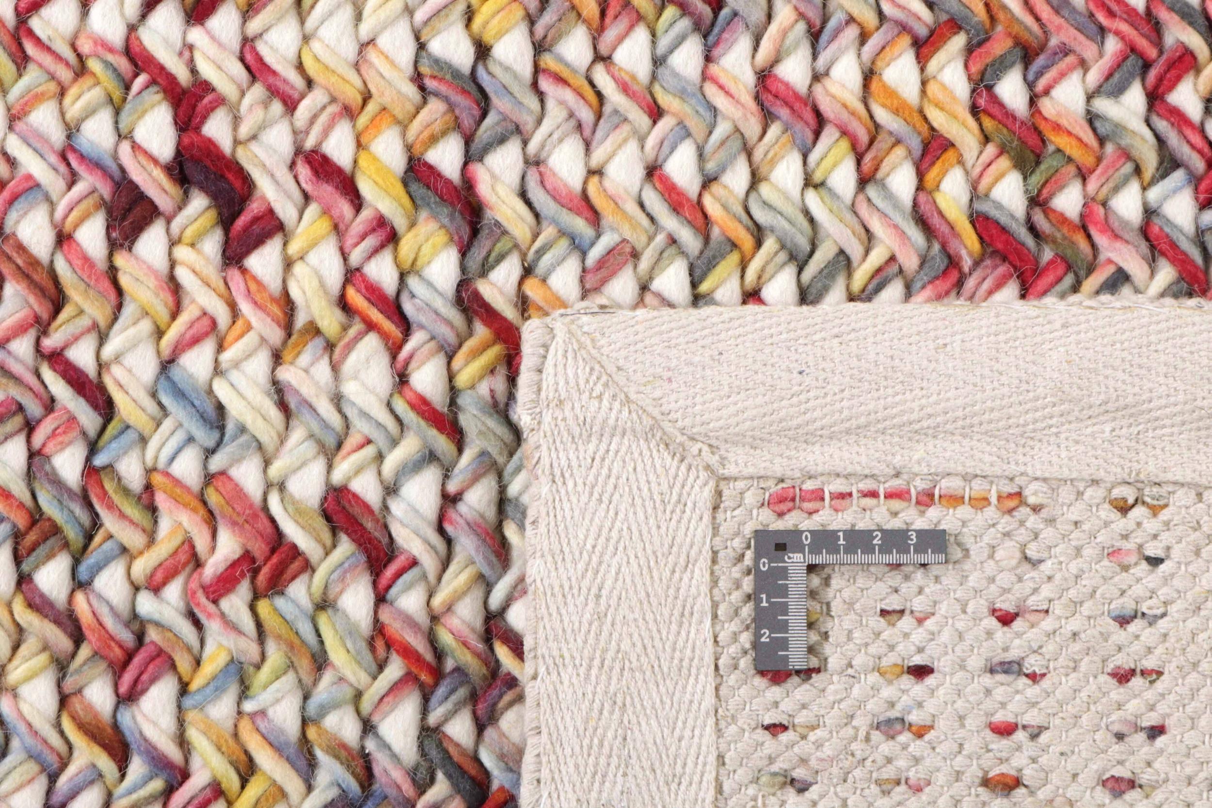 Teppich Rainbow Multicolour aus 80 % Wolle, 20 % Baumwolle, in Farbe/n Bunt | Homerugs - Raumansicht