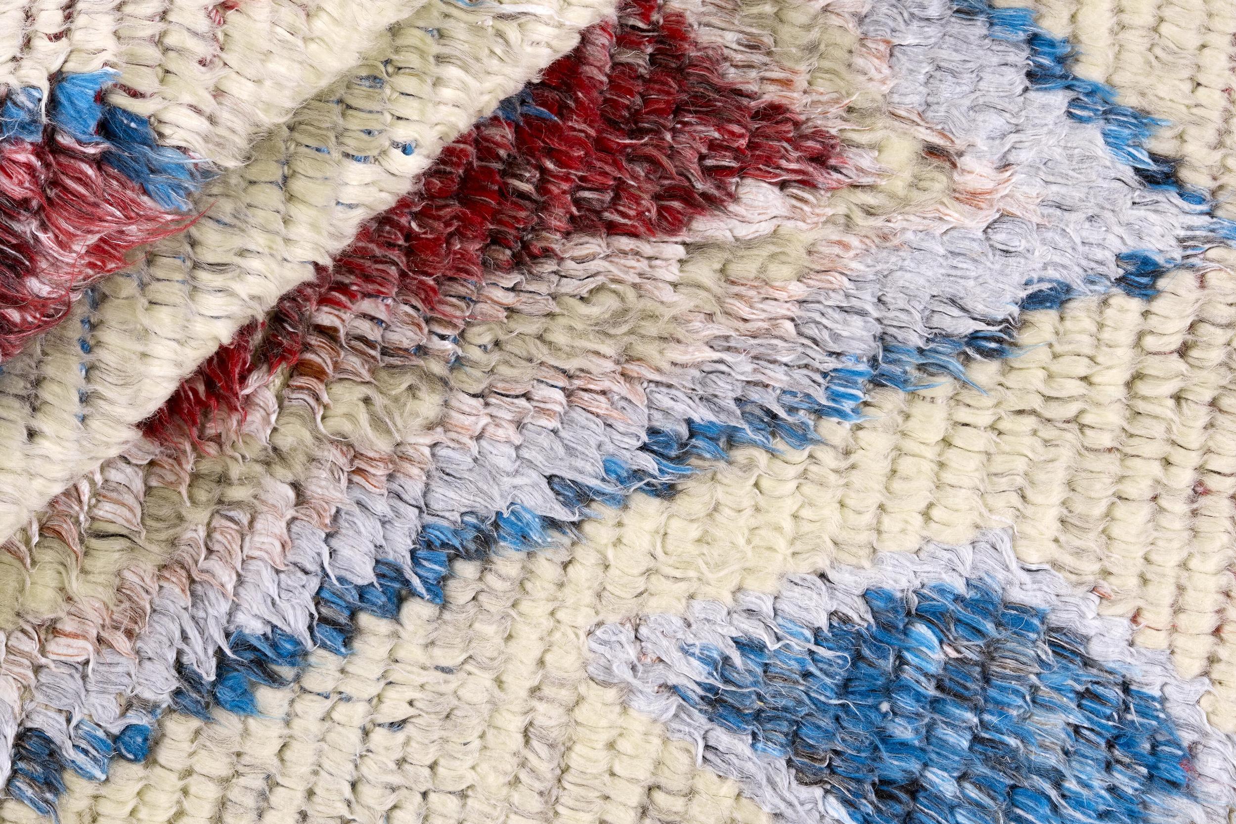 Teppich Tribe MD-39, Ivory Red aus Wolle, in der Farbe Ivory | Homerugs - Raumansicht