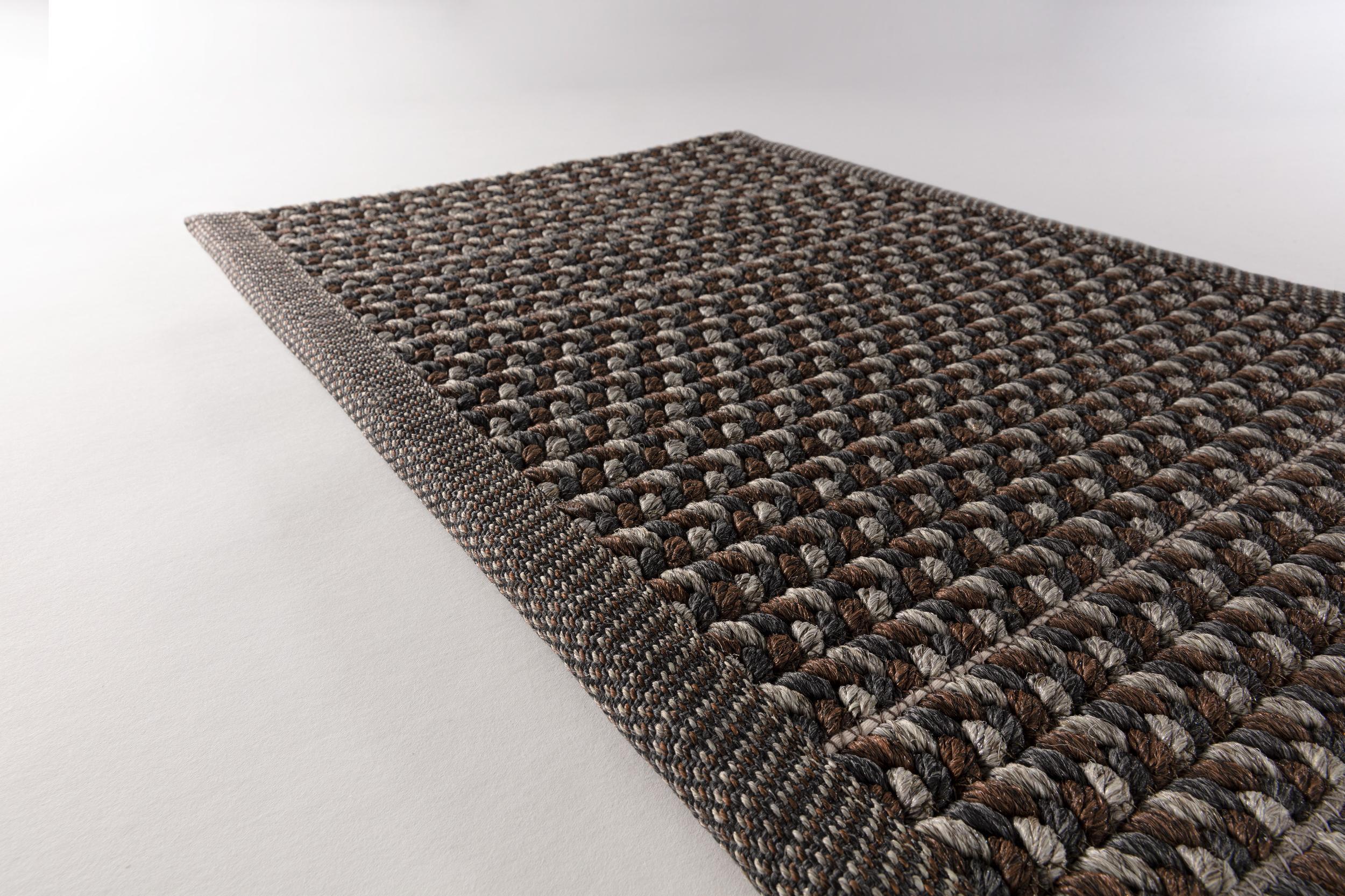 Outdoor Teppich Patio DarkEarth aus 100% Polypropylen, in der Farbe Dark Earth | Homerugs - Detailsicht (4)