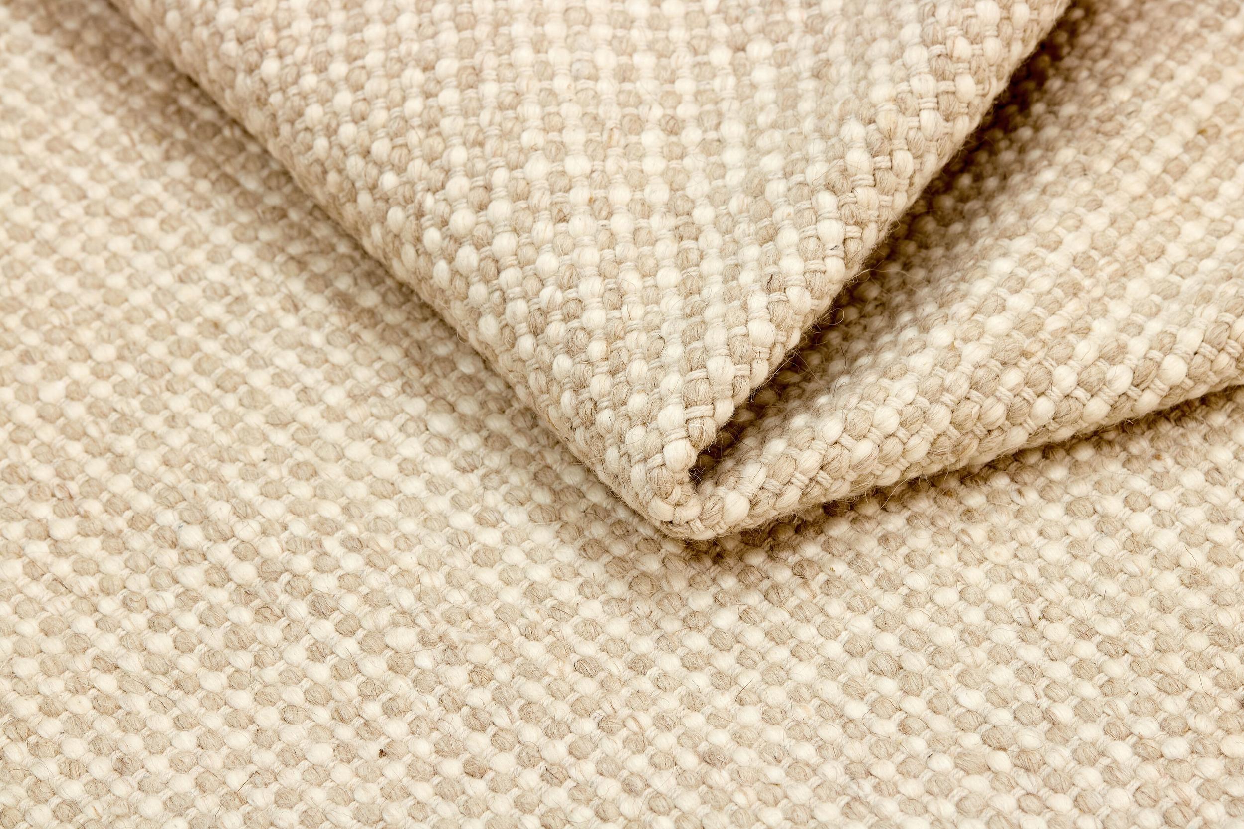 Teppich Nordic Touch 7507, Beige aus Wolle, in der Farbe Beige | Homerugs - Detailsicht (7)