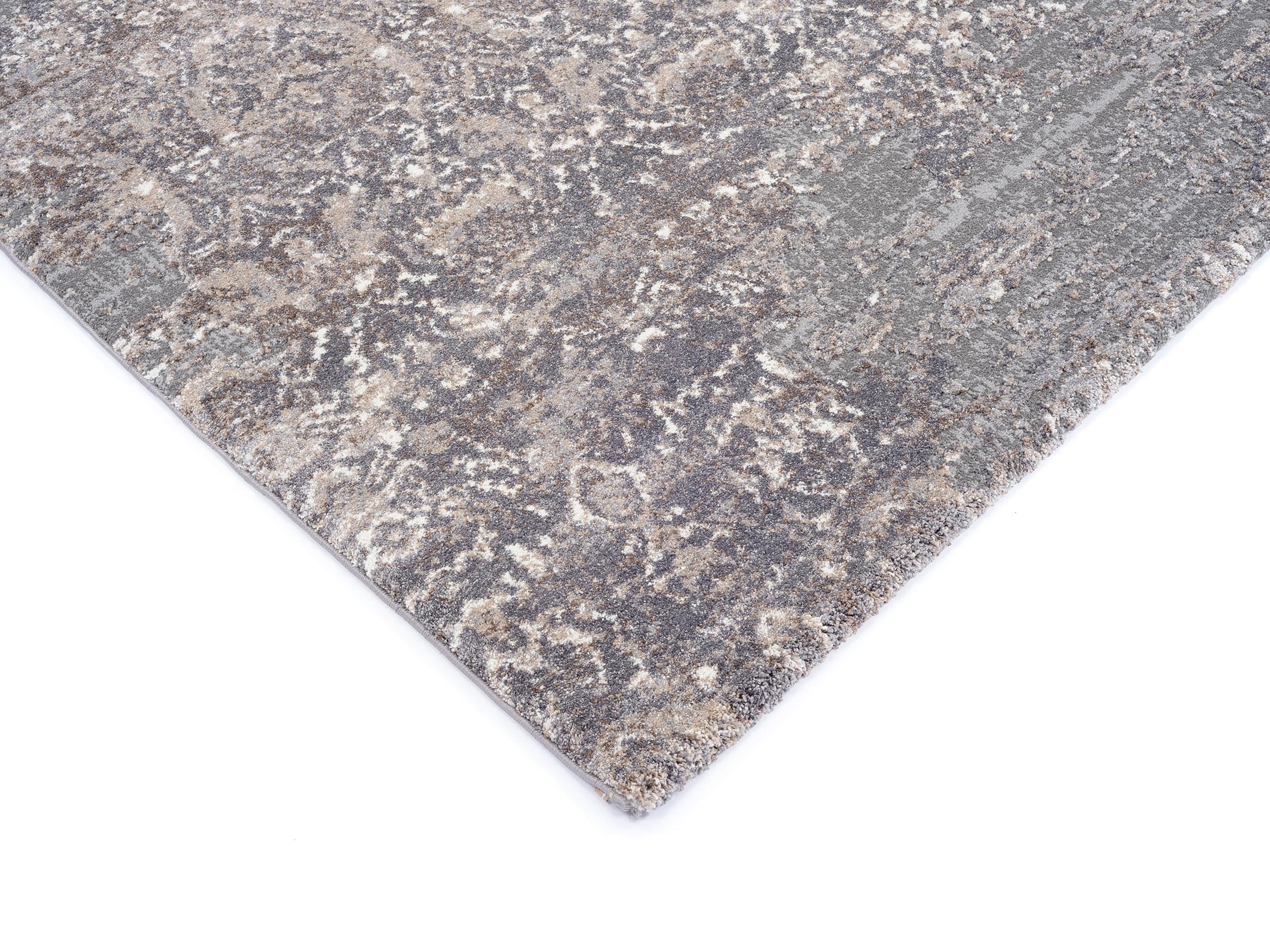 Wohnzimmer Teppich Baroc Modern Braun-Beige aus 75% Polypropylen, 25% Polyester, in der Farbe Braun-Beige | Homerugs - Detailsicht (7)