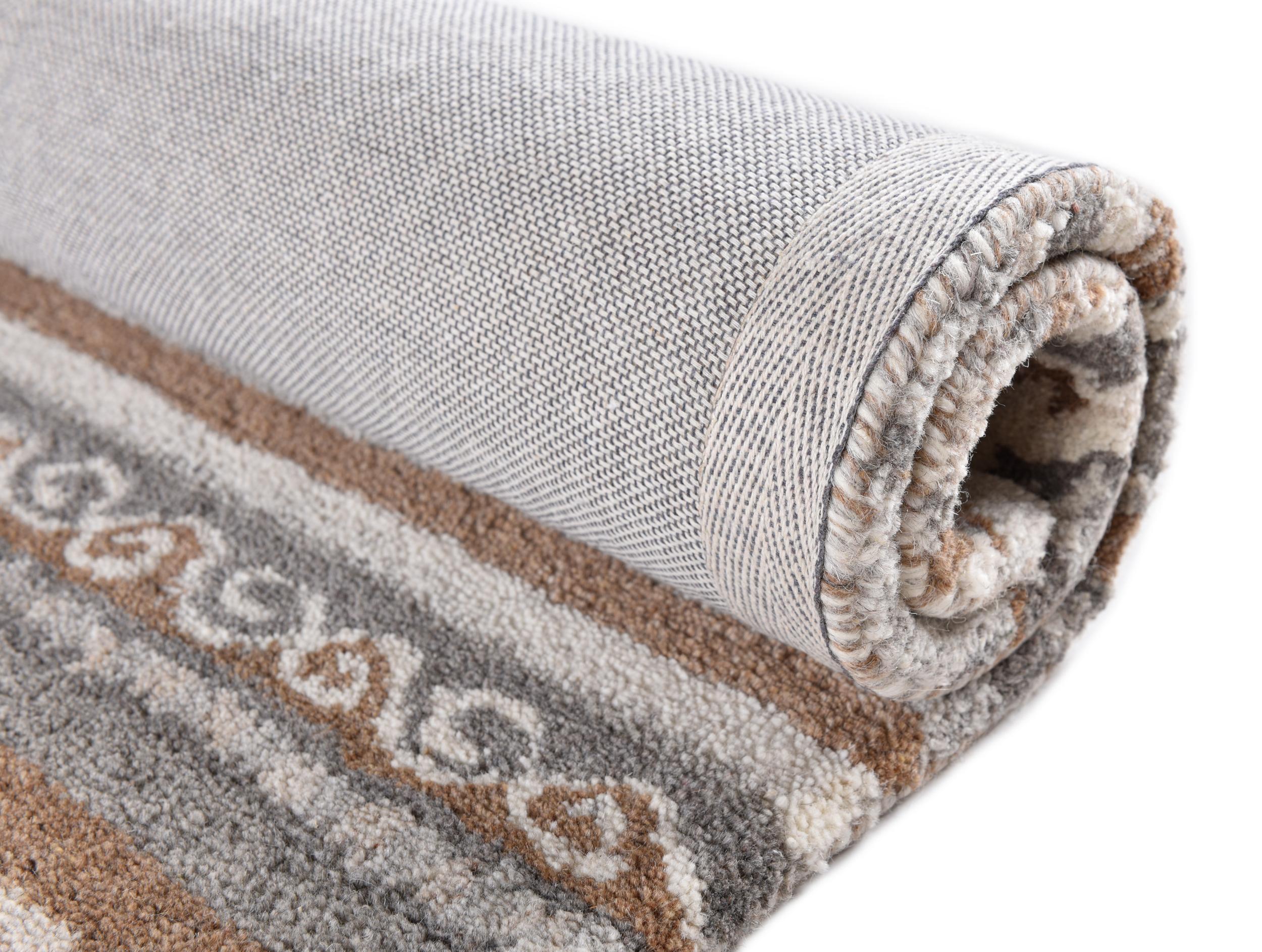 Bedroom rug Royal Schaal 1719 100 Natural, machine-made, in colour Natural | Homerugs - Detail View (3)