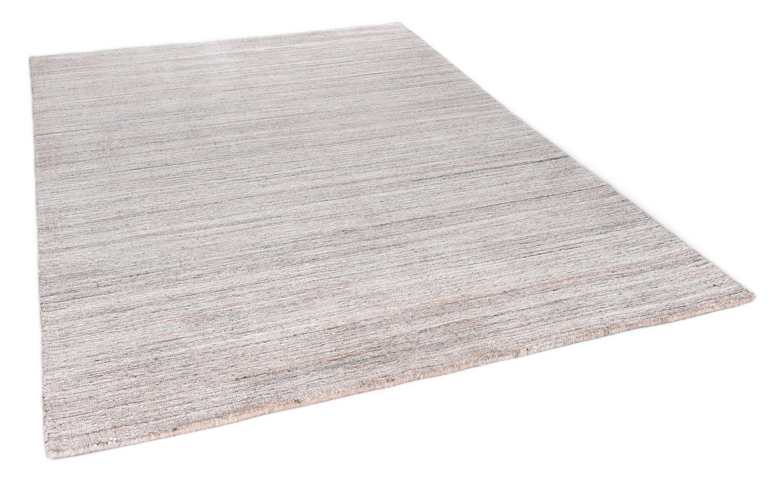 Schlafzimmer Teppich Sandiego Uni 250 Rose aus 60% Schurwolle, 40% Viskose (blend), in der Farbe Rose | Homerugs - Detailsicht (7)