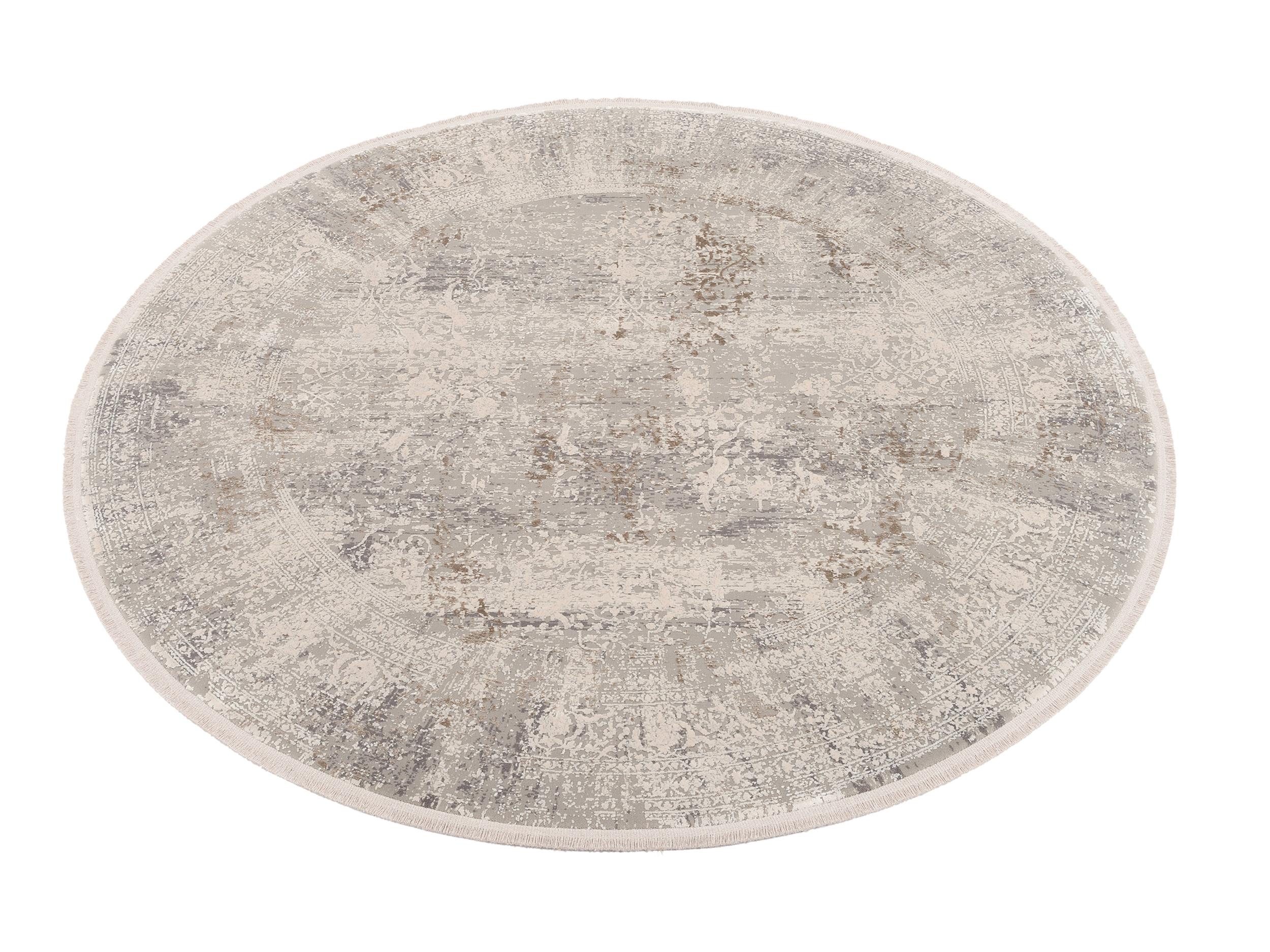 Living room rug Impress 04 Grau-Gold, Bamboo silk / Viscose, in colour Grey-gold | Homerugs - Detail View (3)